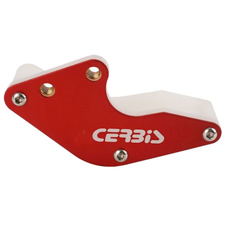 Motorsykkel Chain Guard Kjedeføringsrulle RØD