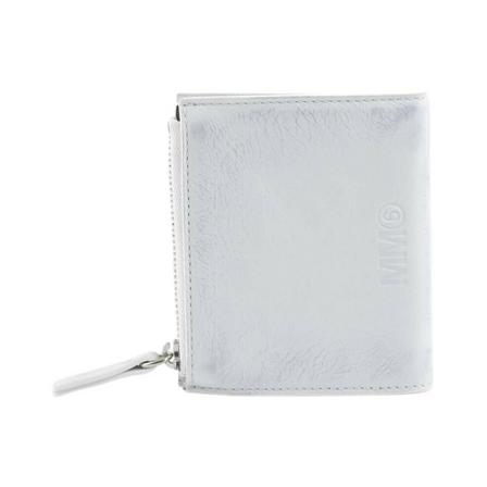 MM6 Maison Margiela Pung Hvid, Dame Punge og Kortholder, Størrelse: ONE Size