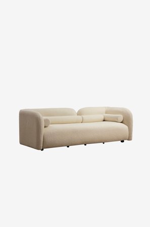 Hanah Home - Sofa med 3 seter Victoria - Hvit - 3-seters sofaer - Fra Homeroom