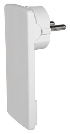 EVOline 151000000300 Støpsel lav og vinklet Hvit, Stikkontakter & kabler