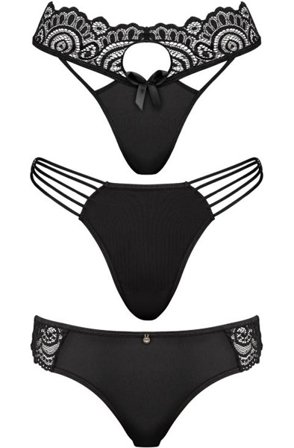 Underneath Coco Thong Set of 3 L/XL Pikkuhousut