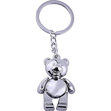 Söt metall björn nyckelring lemmar Avtagbar nallebjörn nyckelring - spot sales