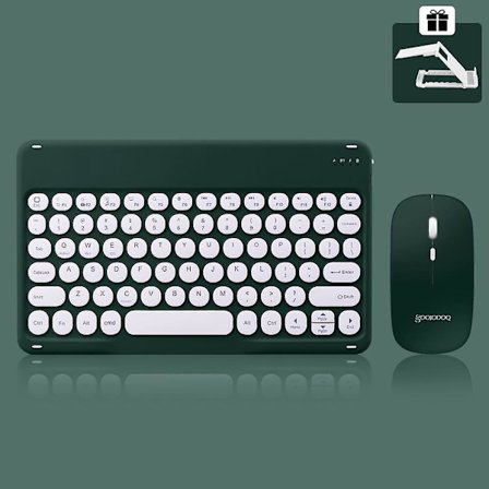 Ipad Keyboard And Mouse Combo, Wireless Bluetooth Keyboard