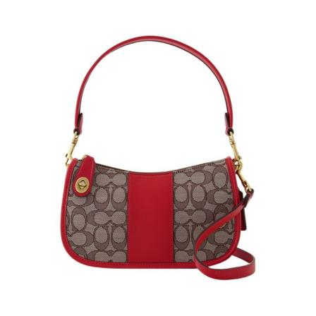 Coach, Handbags Czerwony, Kobieta, Rozmiar: ONE Size