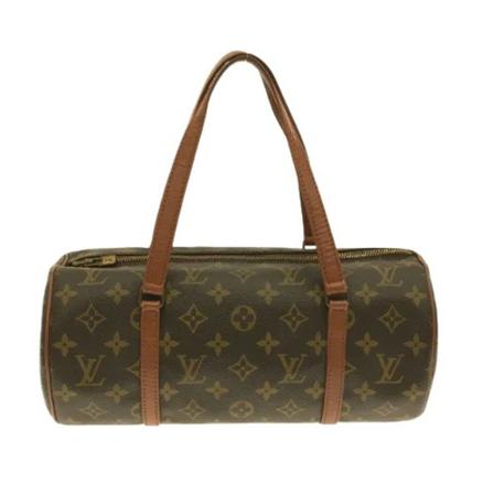 Louis Vuitton Vintage Pre-owned Coated canvas hndtasker Brun, Dame Vintage Tasker, Størrelse: ONE Size