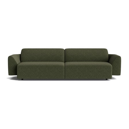 Saturday Boston Grøn 3 personers Sofa - Komfortabel og stilfuld - 300x105x80cm - Perfekt til afslapning med familie og venner