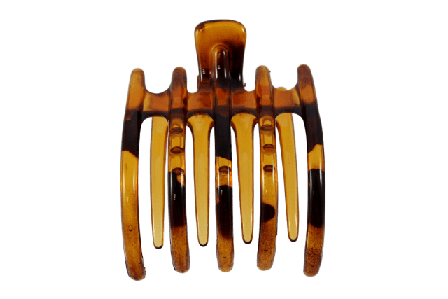 Complement Hårkam I Blank Finish 8,5x6,5cm Accessoarer & tillbehör Dam Brun 7-10 liter