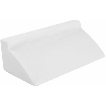 Kilepute, Skumkilepute med Vaskbar Glidelåsdeksel Benløft Lumbar Støtte Pute for Hjem Kontor Leilighet (Hvit)