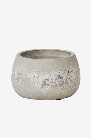 Eightmood - Krukke, Porto H 14 cm - Hvid - Urtepotteskjulere & vaser - Fra Homeroom