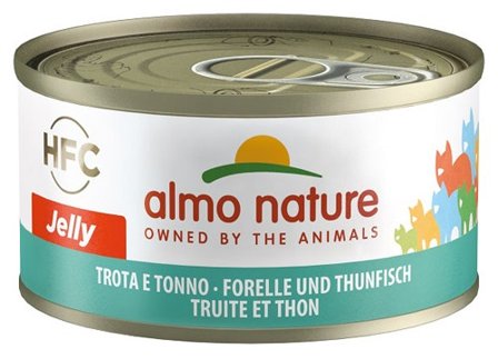 Almo Nature HFC Jelly Trota e Tonno Cibo Umido Per Gatti Adulti