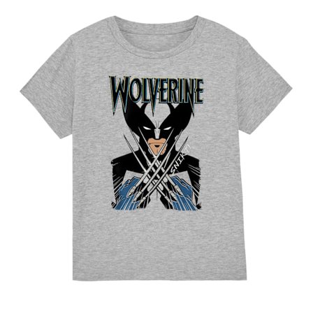 Marvel Barn/Kids X-Men Wolverine Action Shot T-shirt 3-4 år