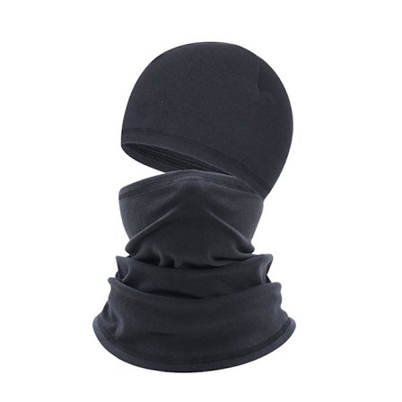 Thermal fleece kaulanlämmitin ja balaclava-setti