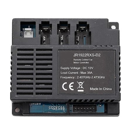 JR1922RXS-D2 12V Elektrisk legetøjsbil til børn 2.4G Fjernbetjening og modtager til elektrisk legetøj til børn [DB]