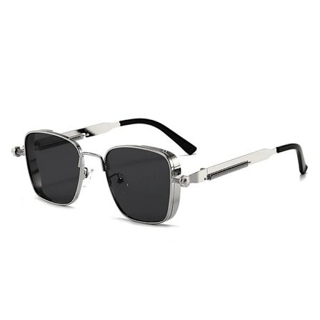 ZFYCOL Vintage Steampunk Solglasögon Män Mode Märke Metall Solglasögon Kvinnor Körglasögon Skugga Glasögon UV400 Oculos De Sel