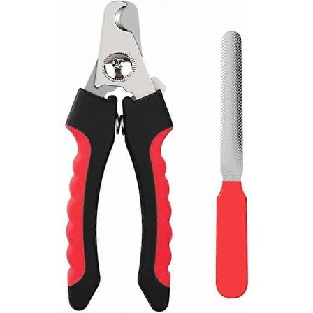 Ammattimaiset lemmikkikoirien kynsisakset, ergonomiset suuret kissan kynsisakset suojuksella, terävät kynsileikkurit kynsiviilalla, kauneussarja (