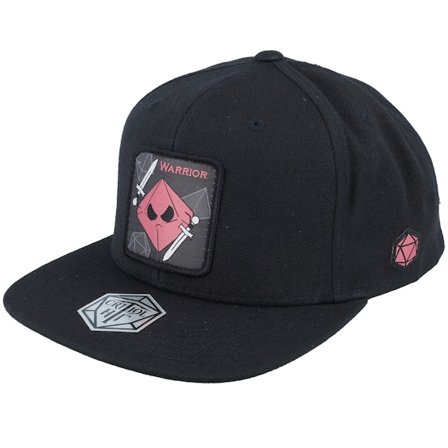Critiql Hit - Svart snapback Caps - Warrior Box Patch Black Snapback @ Hatstore