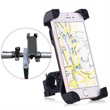 Universal matkapuhelinteline Xiaomi M365 pro Ninebotin s hk skootterin ohjaustankoon Black