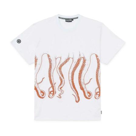 Octopus, T-shirt Wit, Heren, Maat:S