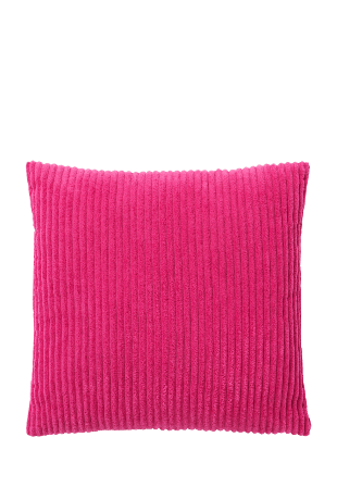 Åhléns Home Ribbad kudde SOFTA 45x45 cm Kuddar Rosa ONESIZE