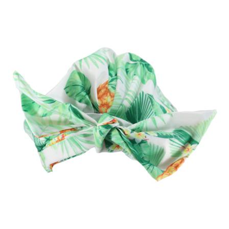 Duschmössor Flower Print Vattentät Elastisk Lång Kort Hatt