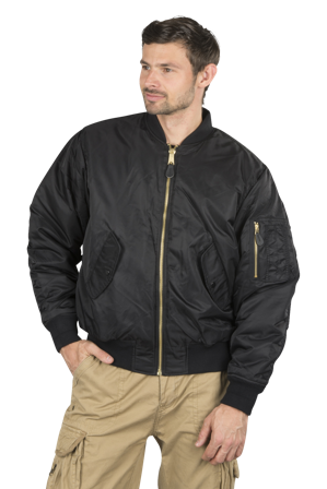 Jacka Brandit MA1 Svart L