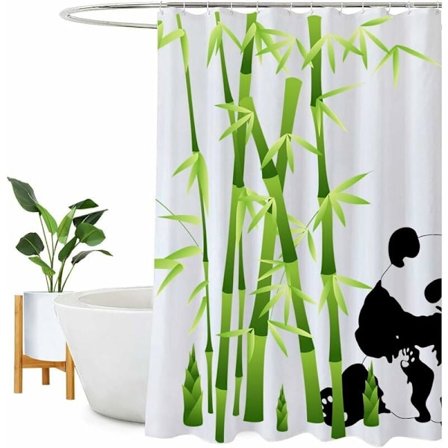 Duschdraperi Vattentät, Tvättbar och Mögelbeständig för Bad