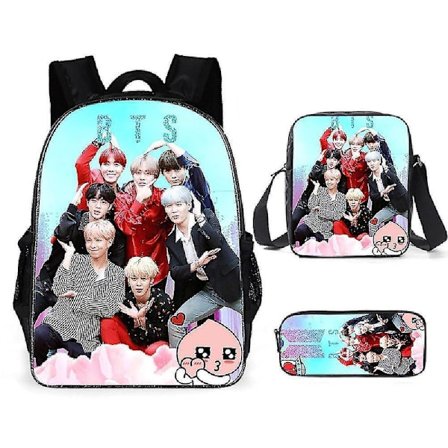 Bts Boy's And Girl's Backpacks Student School Bags Travel Bags Computer Bags