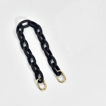 Resin Chain Bag Strap SVART