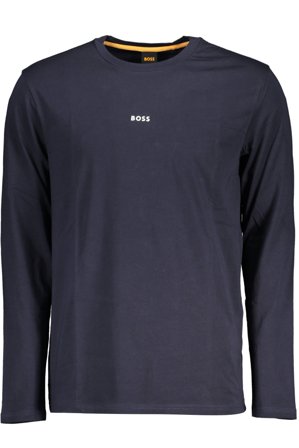 Hugo Boss T-shirt Maniche Lunghe Uomo Blu