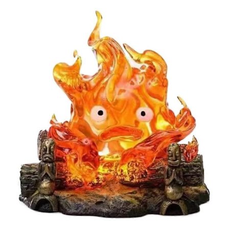 Calcifer Natlampe, Calcifer Resin Statue