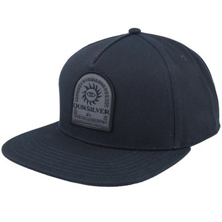 Quiksilver - Svart snapback Keps - Club Master Black/Black Snapback @ Hatstore