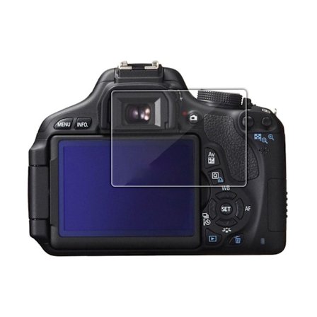 Skærmbeskyttelse til Canon EOS 600D/200D - 2-pak Hærdet Glas