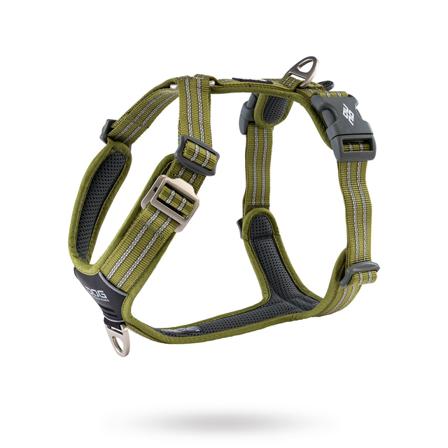 COMFORT WALK AIR HARNESS NY 2020 - Hunting Green - Klassiska hundselar, Jacket, Step-in, Y-Selar Dragselar, Fodrade vinterselar på Doggie.se