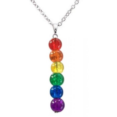Halsband Pride Regnbågssmycke LGBT HBTQ Halsband