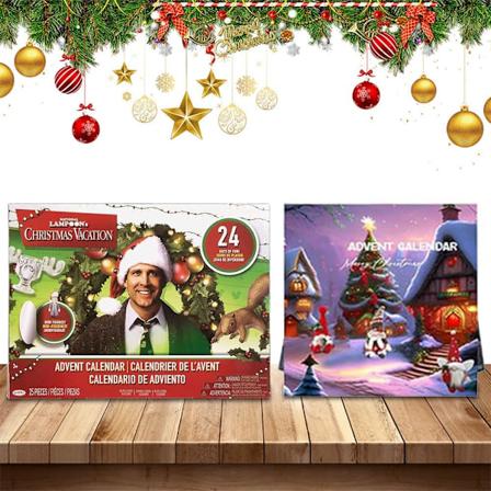 Julkalender 2024, National Lampoons Semesterferie 24-dagars julnedräkning Dekorationer Movie x 2