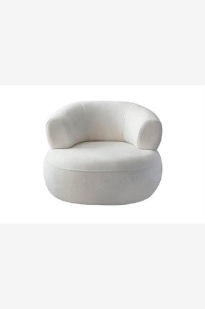 Hanah Home - Flygelstol Roma - Vit - Fåtöljer - Från Homeroom