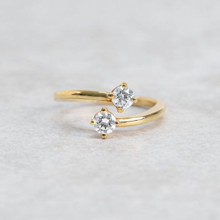 Förlovningsring Havsnarv, 18K rödguld - Förlovning- och vigselringar