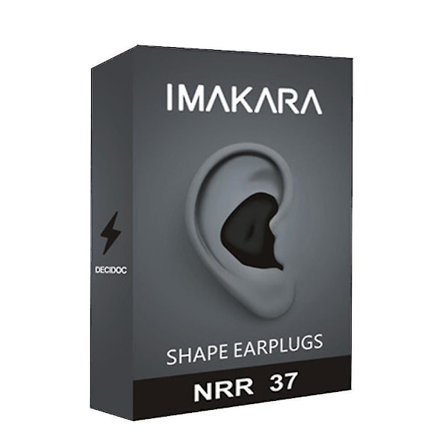 Anti-brus öronproppar Bullerreducering Sovskydd Mjukt anti-snarkning plast öronproppar