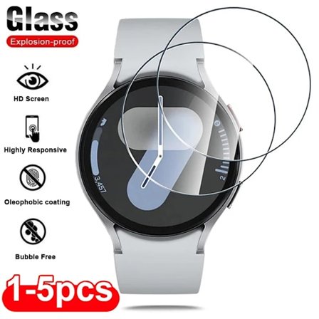 Glasskyddsfilm kompatibel med Samsung Galaxy Watch 7 Ultra 6 5 4 Skärmskydd Samsung-serien 40mm 44mm 45mm 46mm 47mm 42mm 43mm