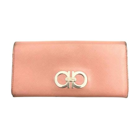 Salvatore Ferragamo Pre-owned, Wallet Roze, Dames, Maat:ONE Size