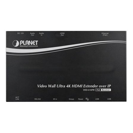 Planet HDMI over IP Rx PoE 4K 1xIP 16 Channels EDID HDCP
