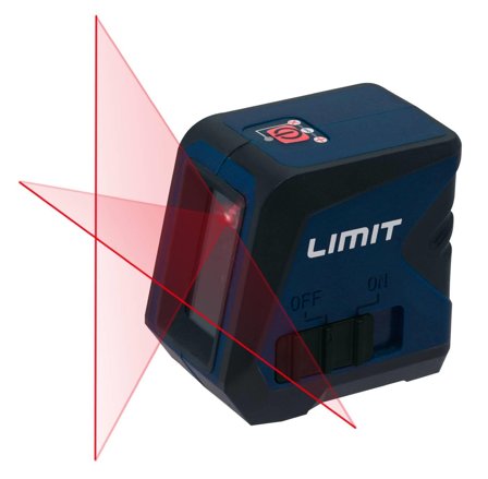 Limit 1000-R Linjelaser rødt laserlys, inkl. batterier, Laserinstrument