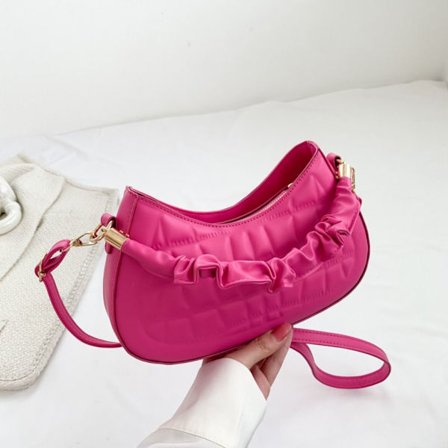 Kangaskassit Kainalon käsilaukku ROSE RED