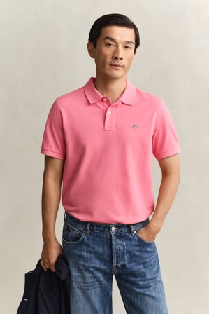 GANT Herren Regular Fit Piqué Poloshirt (XXXL) Rosa