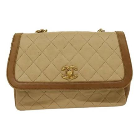 Chanel Vintage Pre-owned Læder chanel-tasker inbo, Dame Vintage Tasker, Størrelse: ONE Size