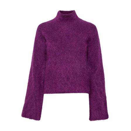 Gestuz, Turtlenecks Paars, Dames, Maat:XS