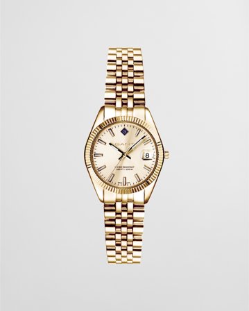 GANT Damen Sussex Mini Armbanduhr (ONE SIZE) Weiß
