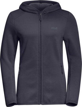 Jack Wolfskin Women's Turbulence Fleece Women Mid layer tops Black XS