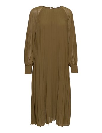 Annmari Dress 6621 Brown Samsøe Samsøe