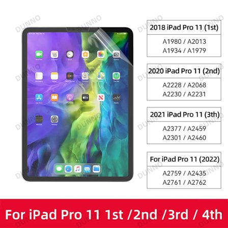 iPad Skärmskydd Papperskänsla kompatibel IPad 11:e A16 Pro Air 13 11 M3 M2 M4 2025 12.9 " 9 8 7 6 5 4 10 Gen Mini 7 6 5 4 3 2 1